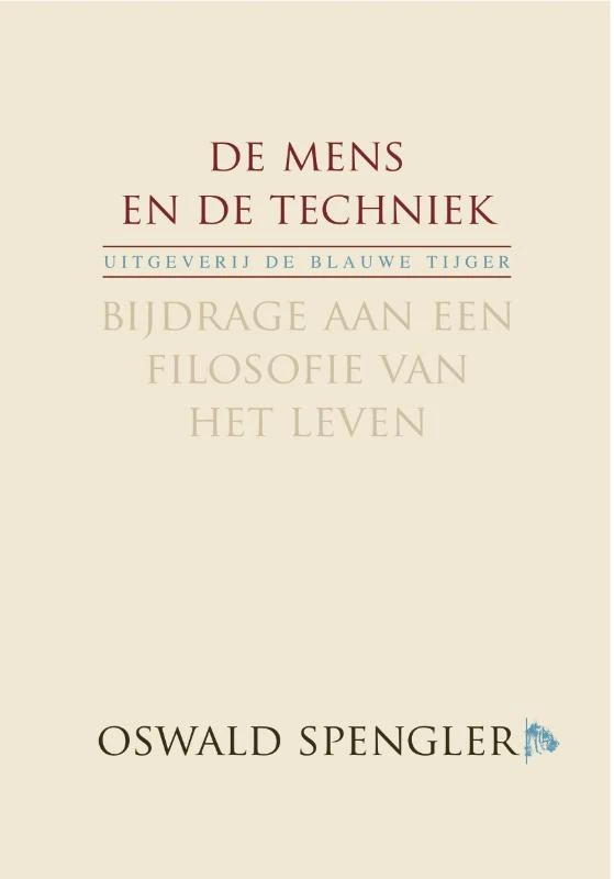 De mens en de techniek – Oswald Spengler – boek cover