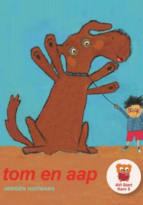 tom en aap – Jørgen Hofmans – boek cover