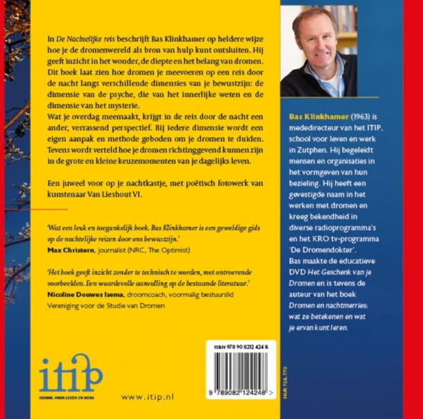 De Nachtelijke reis – Bas Klinkhamer – boek cover