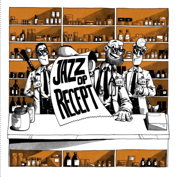 Jazz Op Recept – Mr Luca – boek cover