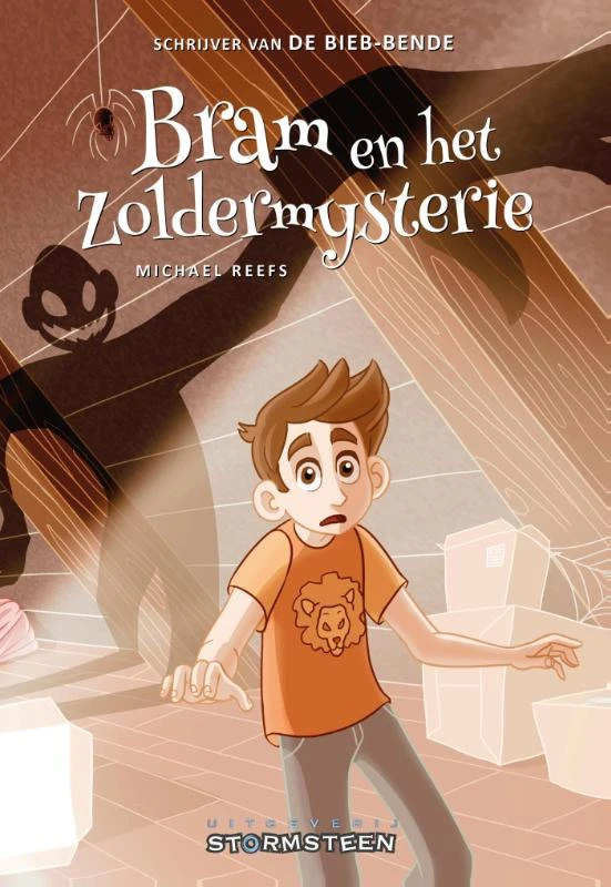 Bram en het Zoldermysterie – Michael Reefs – boek cover