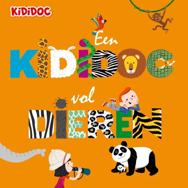 EEN KIDIDOC VOL DIEREN – ONWAAR Kididoc – boek cover