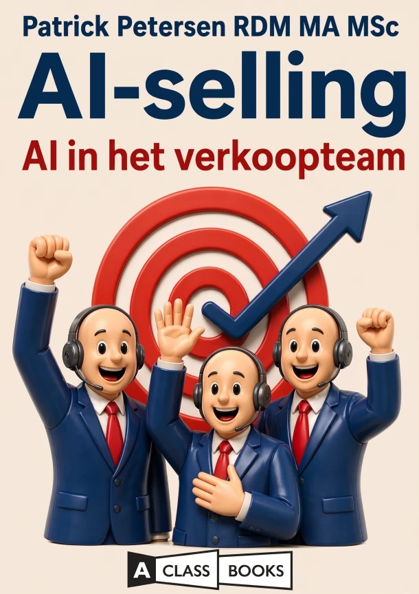 AI-selling – Patrick Petersen RDM MA MSc – boek cover