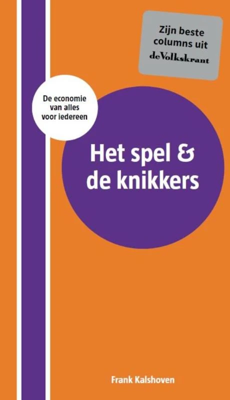 Het spel & de knikkers – Frank Kalshoven – boek cover