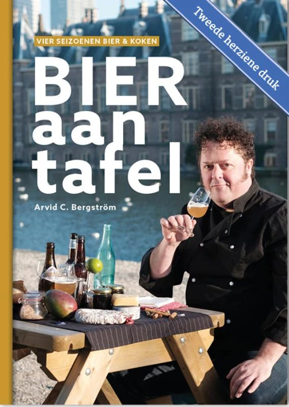Bier aan tafel – Arvid C. Bergström – boek cover