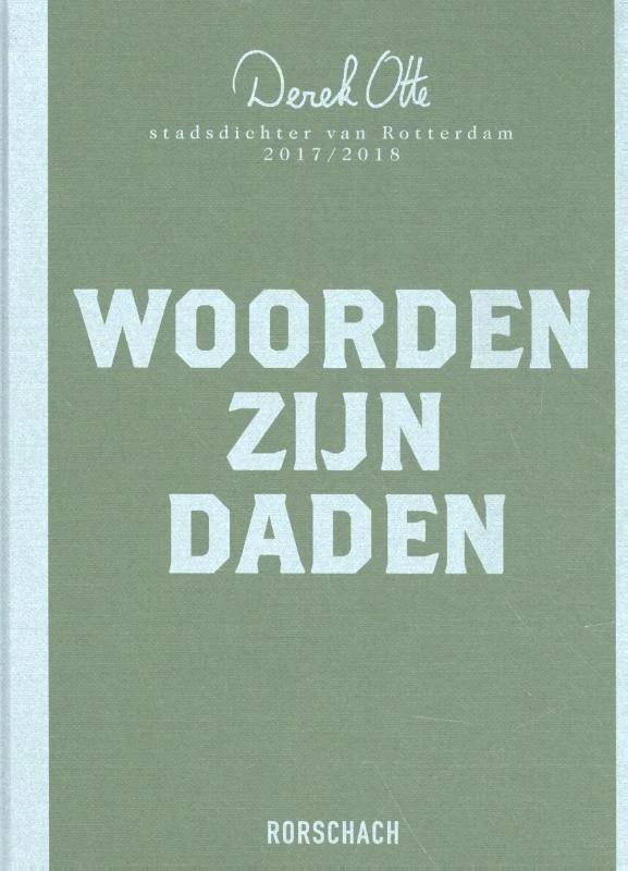 Woorden zijn daden – Derek Otte – boek cover
