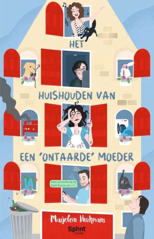 Het huishouden van een 'ontaarde' moeder – Marjolein Hurkmans – boek cover