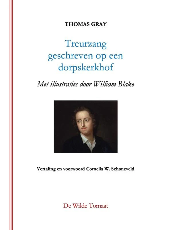 Treurzang geschreven op een dorpskerkhof – Thomas Gray – boek cover