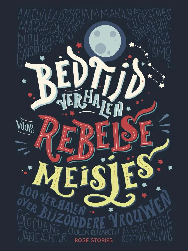 Bedtijdverhalen voor rebelse meisjes – Elena Favilli – boek cover