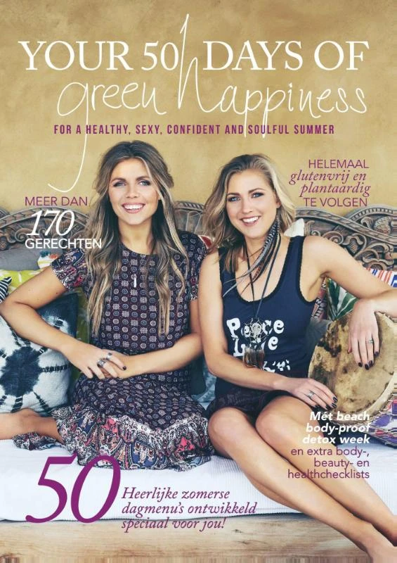 Your 50 Days of Green Happiness – Tessa Moorman – boek cover
