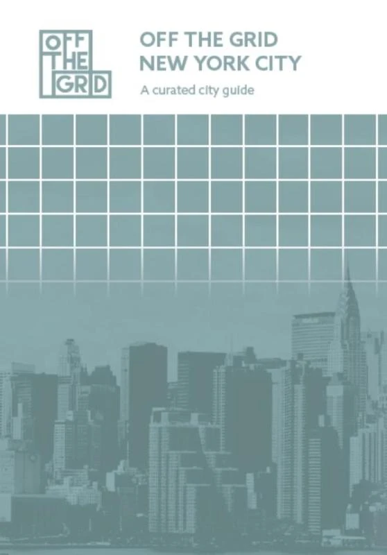 Off the grid New York City – Ghislaine van Eijk – boek cover