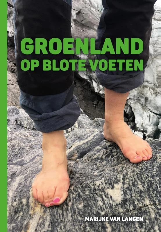 Groenland op blote voeten – Marijke van Langen – boek cover