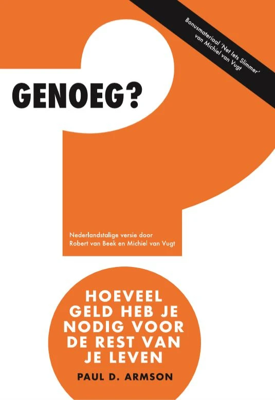Genoeg? – Paul D. Armson – boek cover