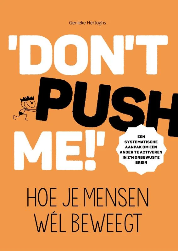 Don't push me! – Genieke Hertoghs – boek cover