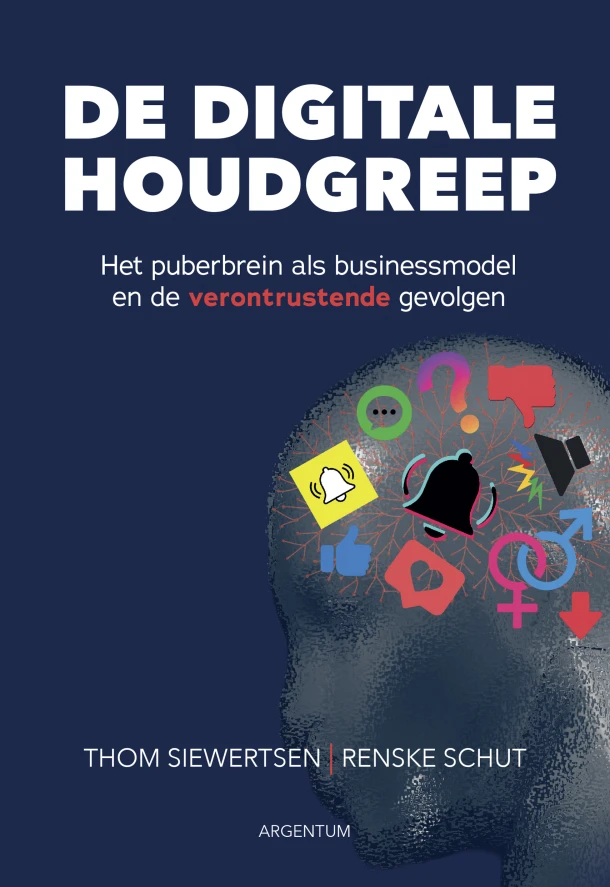 De Digitale Houdgreep – Thom Siewertsen – boek cover