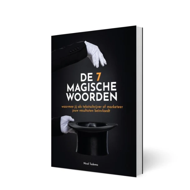 De 7 magische woorden – Nicol Tadema – boek cover