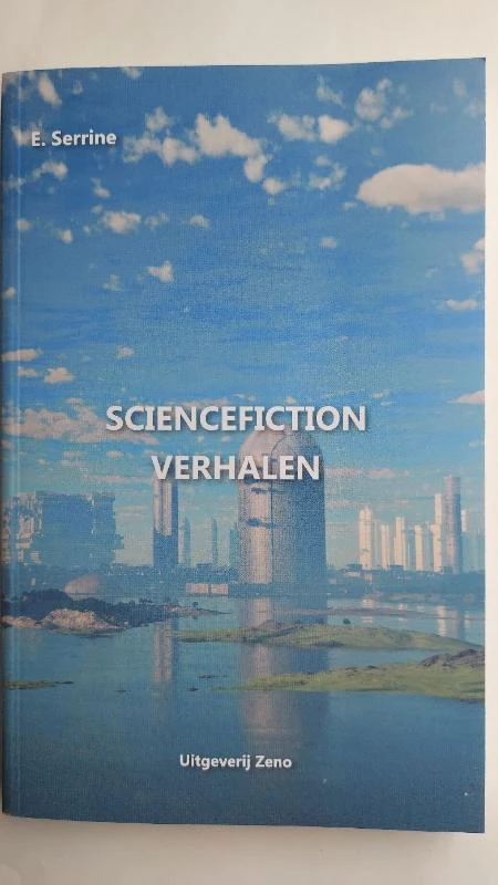Sciencefiction verhalen – E. Serrine – boek cover
