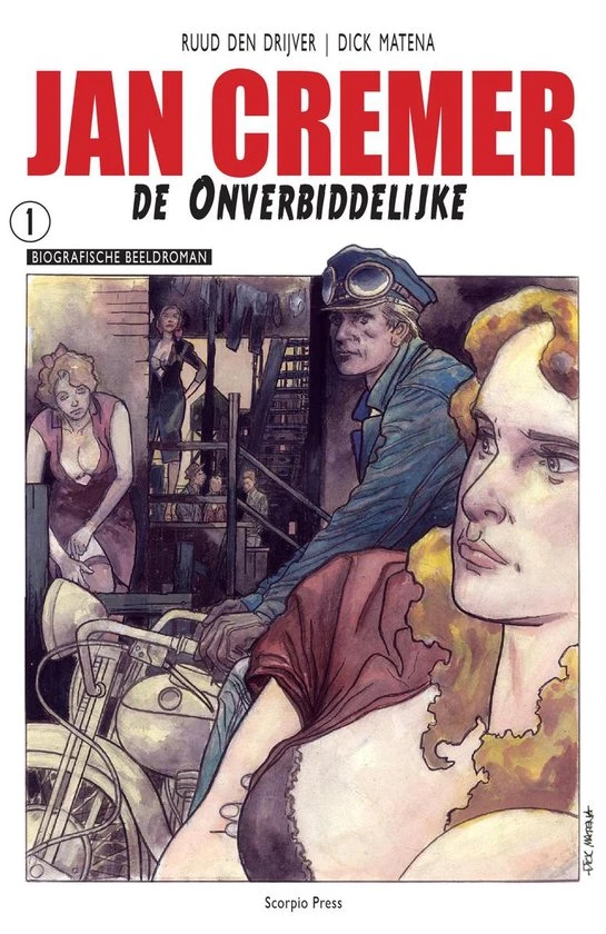 Jan Cremer de Onverbiddelijke – Ruud den Drijver – boek cover