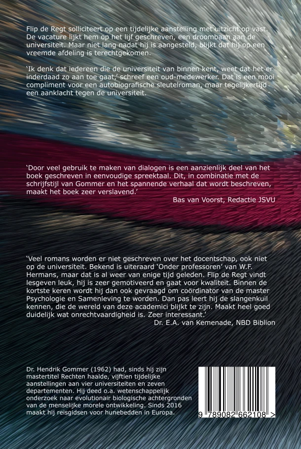 Op de Academie – Hendrik Gommer – boek cover
