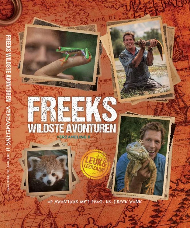 Freeks Wildste Avonturen – Freek Vonk – boek cover