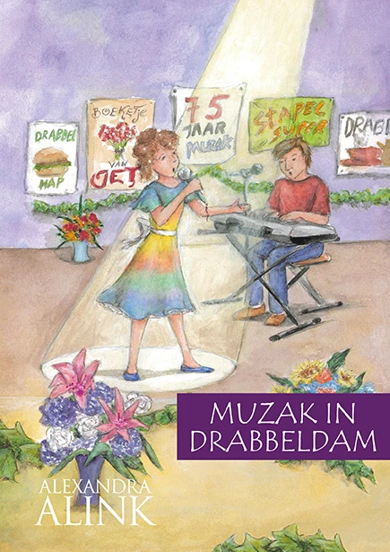 Muzak in Drabbeldam – Alexandra Alink – boek cover