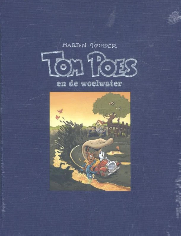 Tom Poes en de woelwater – Marten Toonder – boek cover