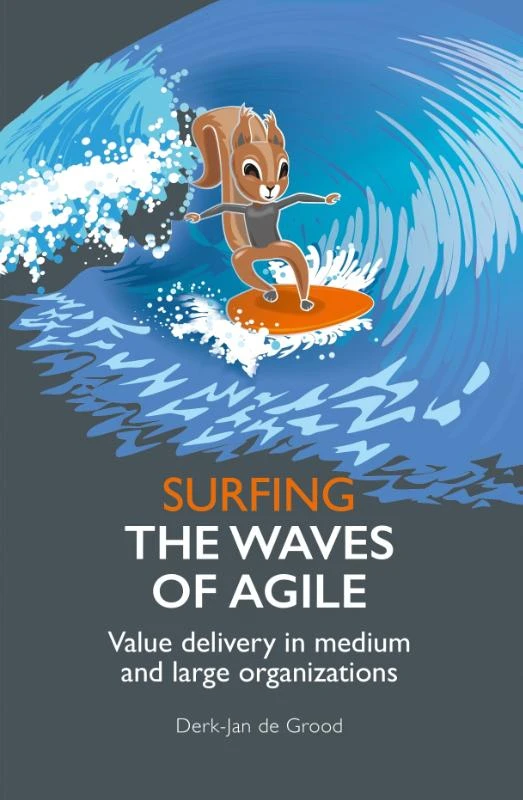 The waves of Agile – Derk-Jan de Grood – boek cover