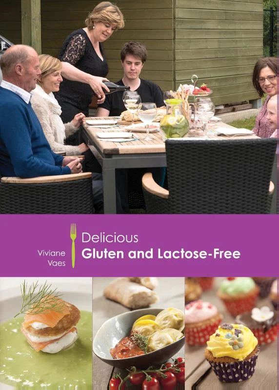 Delicious gluten and lactose free – Viviane Vaes – boek cover