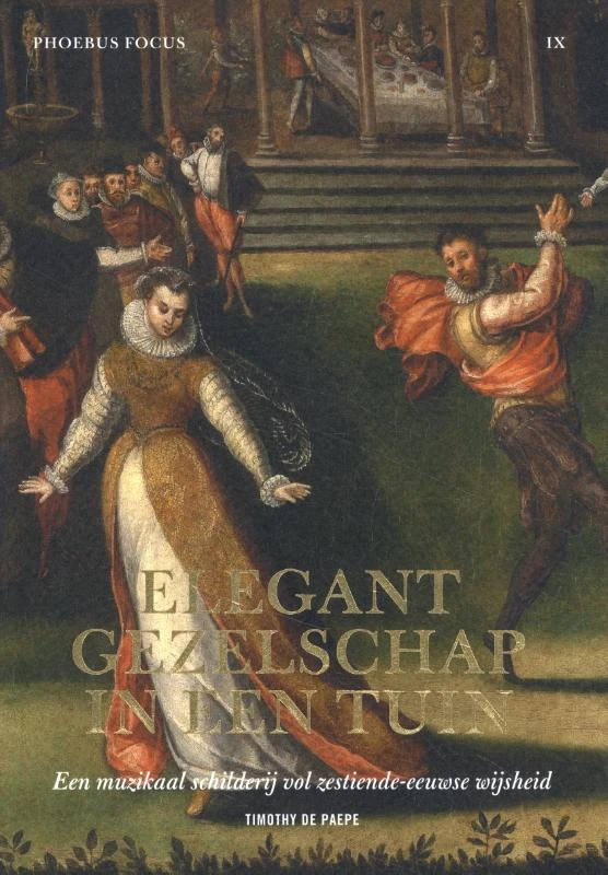 Elegant gezelschap in een tuin – Timothy De Paepe – boek cover