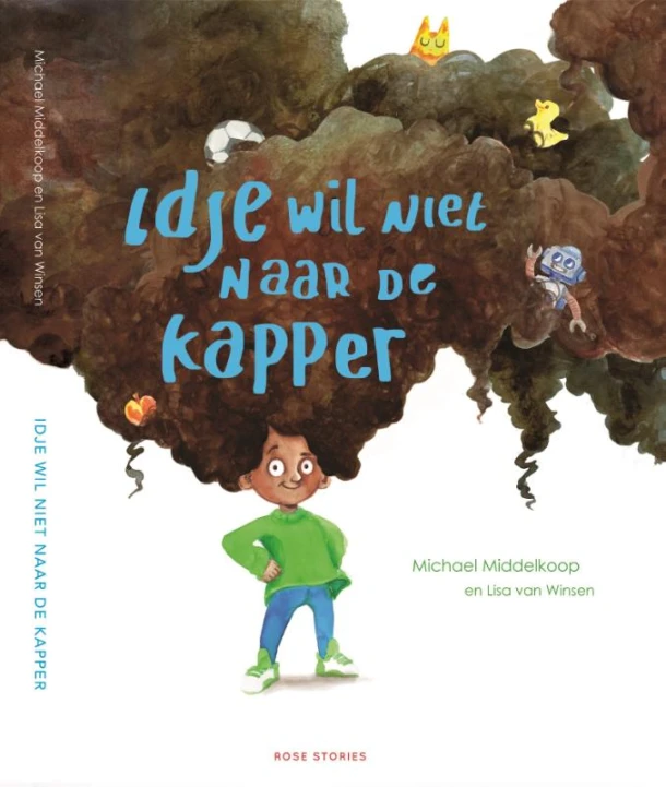 Idje wil niet naar de kapper – Michael Middelkoop – boek cover