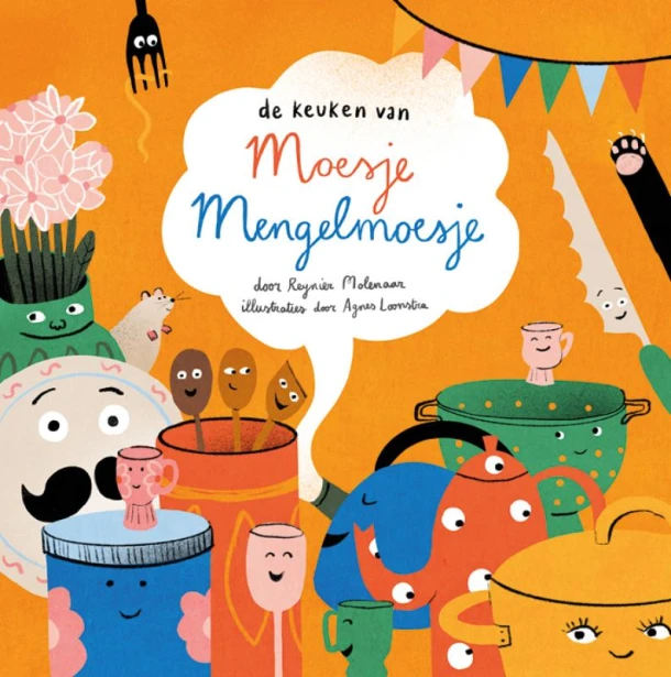 De Keuken van Moesje Mengelmoesje – Reynier Molenaar – boek cover