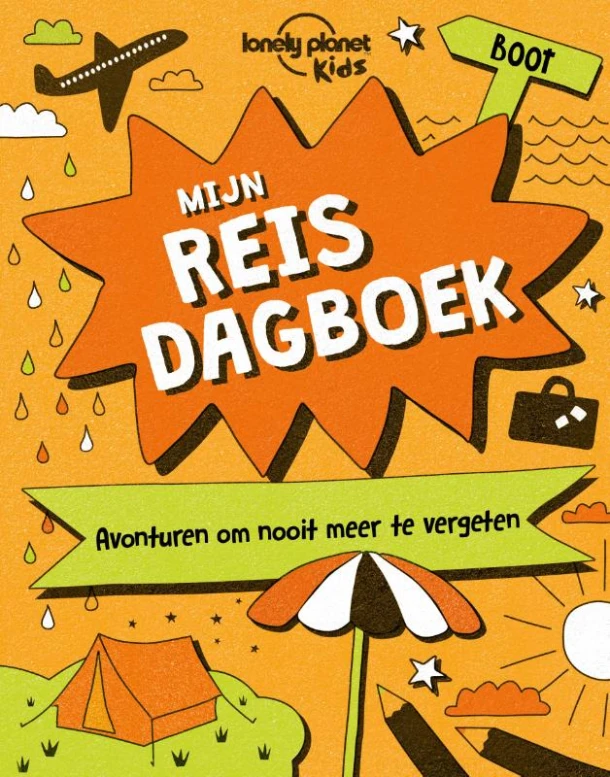 Mijn Reisdagboek – Lonely Planet Kids – boek cover