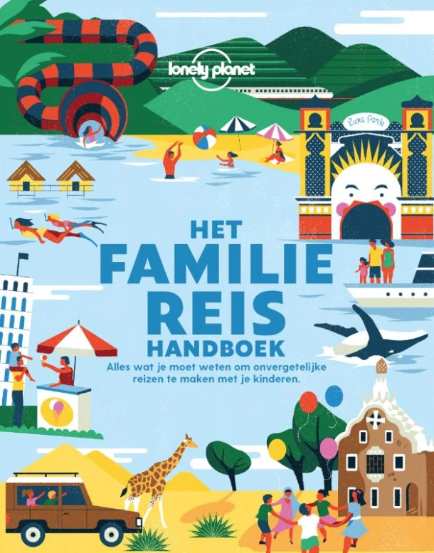 Het Familie Reis Handboek – Lonely Planet – boek cover