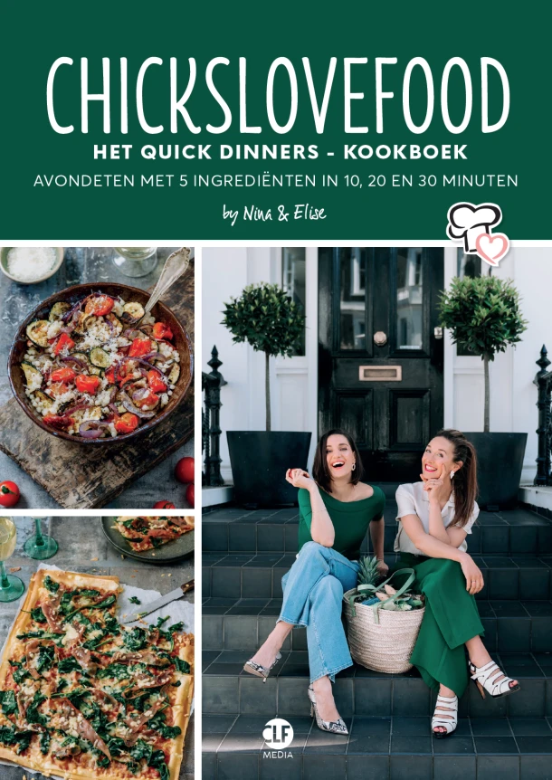 Het quick dinners - kookboek – Nina De Bruijn – boek cover