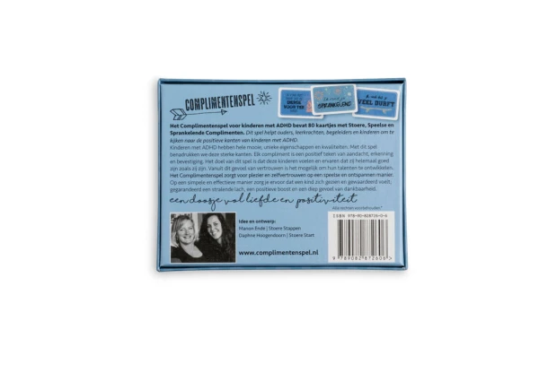 Complimentenspel ADHD – Daphne Hoogendoorn – boek cover