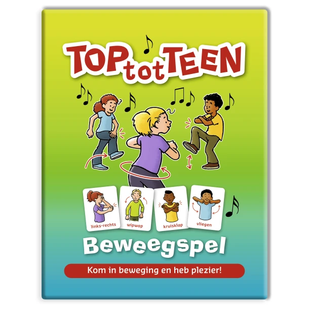 Top tot teen beweegspel – Annemarie Mussert-Baars – boek cover