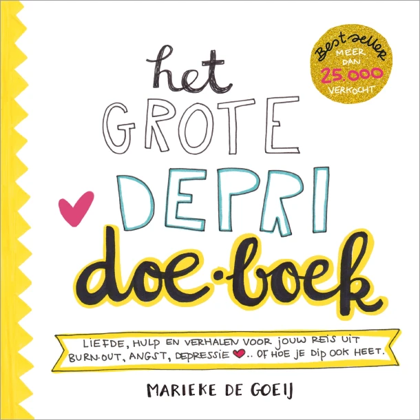 Het grote depri Doe-Boek – Marieke de Goeij – boek cover