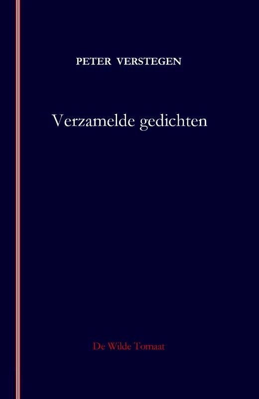 Verzamelde gedichten – Peter Verstegen – boek cover