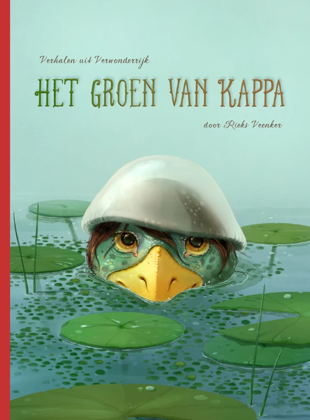 Het groen van Kappa – Rieks Veenker – boek cover