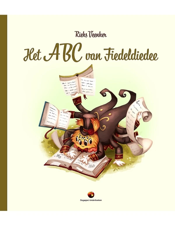 Het ABC van Fideldiedee – Rieks Veenker – boek cover