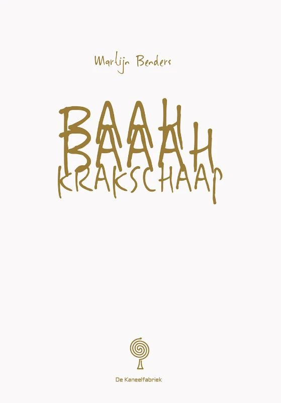 Baah Baaah Krakschaap / De P van Winterslaap – Martijn Benders – boek cover