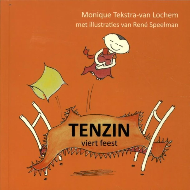 Tenzin viert feest – Monique Tekstra-van Lochem – boek cover