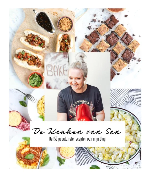 De Keuken van San – Sanne Van Ooijen – boek cover