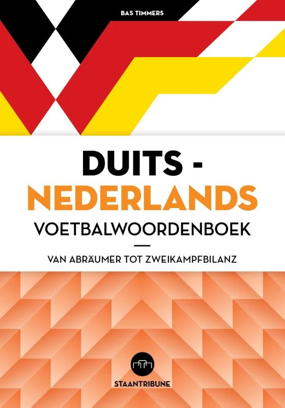 Duits-Nederlands voetbalwoordenboek – Bas Timmers – boek cover