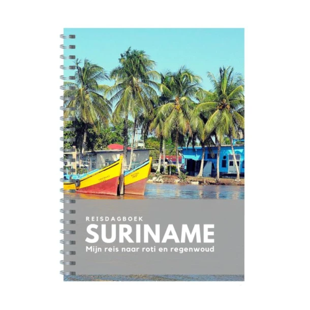 Reisdagboek Suriname ā Anika Redhed ā boek cover