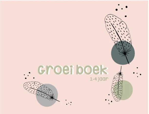 Groeiboek 1-4 jaar