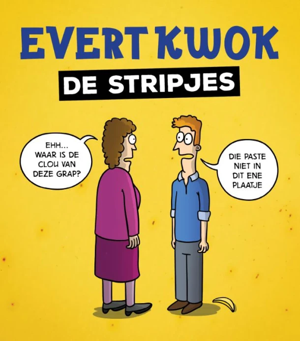 Evert Kwok - De stripjes – Eelke de Blouw – boek cover