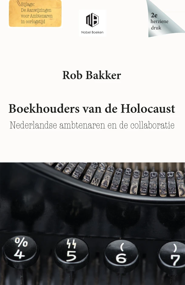 Boekhouders van de Holocaust – Rob Bakker – boek cover