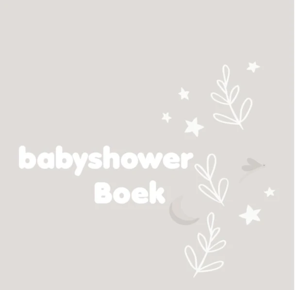Babyshowerboek zand – Jacqueline Pieterson – boek cover