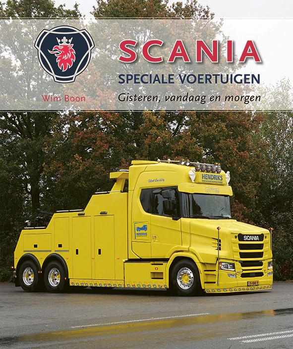 Scania - Speciale voertuigen – Wim Boon – boek cover